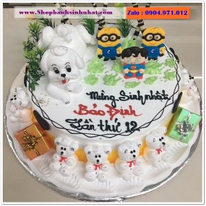 Bánh Sinh Nhật Con Heo Tuổi Hợi- Y34